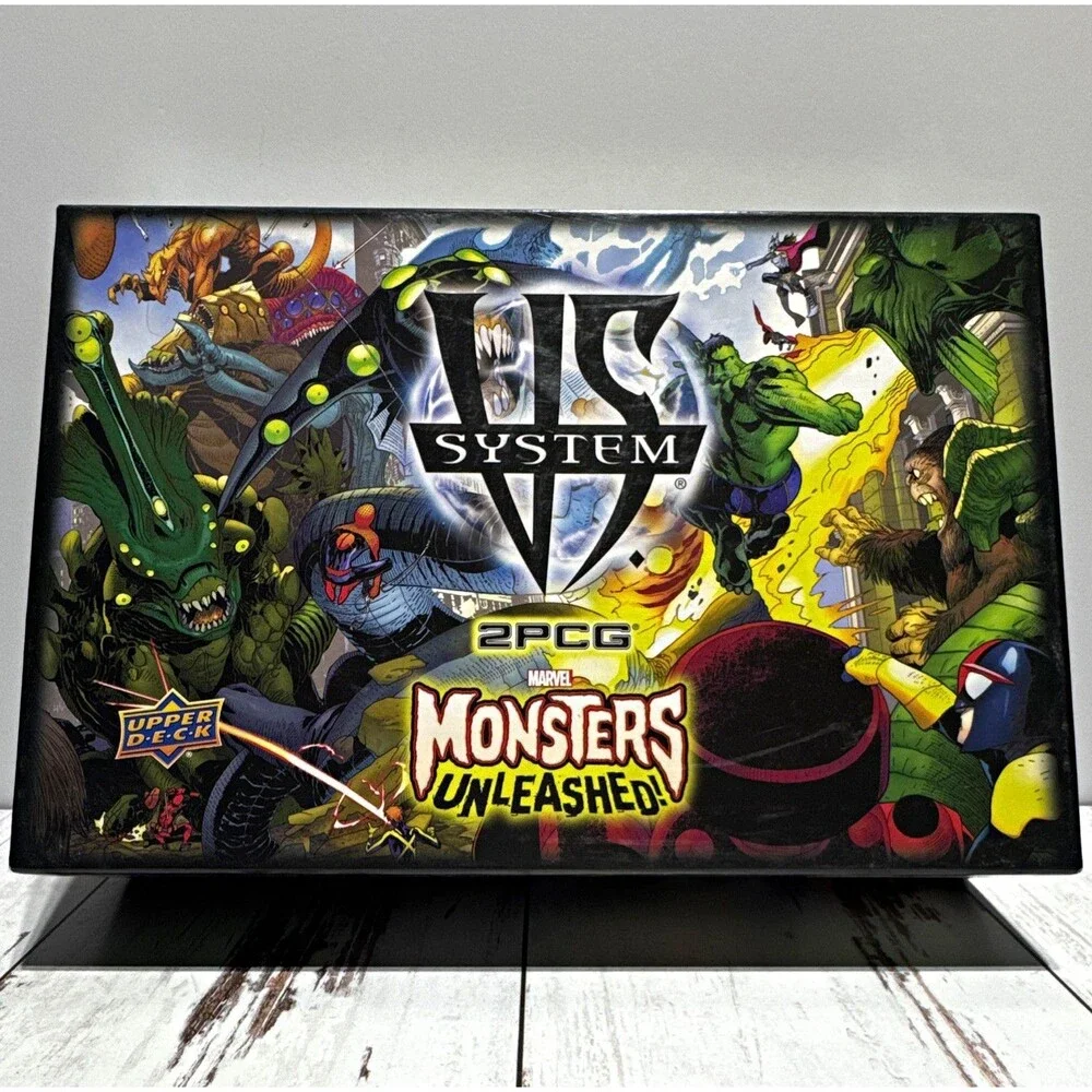 Upper Deck Vs. System 2PCG Monsters Unleashed! Box 400 Cards English Hulk